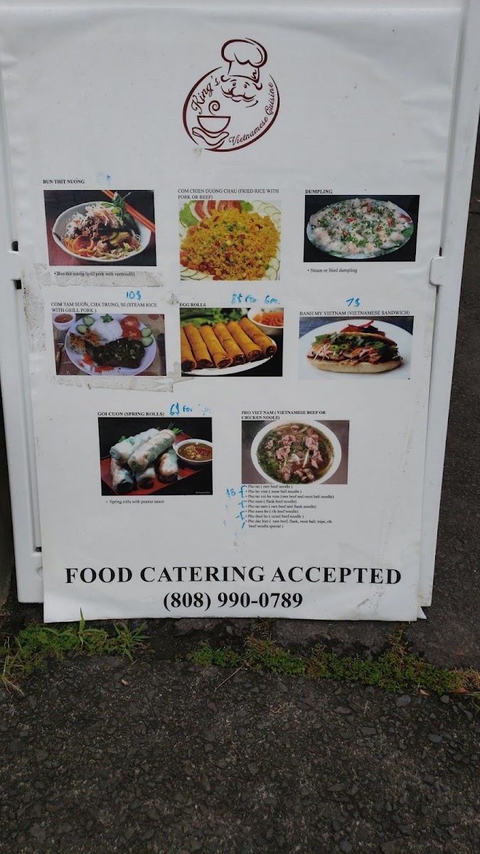 Menu King's Vietnamese Cuisine-10